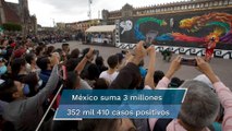 México registra 835 decesos por Covid en 24 horas; hay 11 mil 146 nuevos contagios