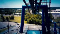 Afterburn (Carowinds Theme Park - Charlotte, NC) - Front Row Roller Coaster POV Video - Full Ride
