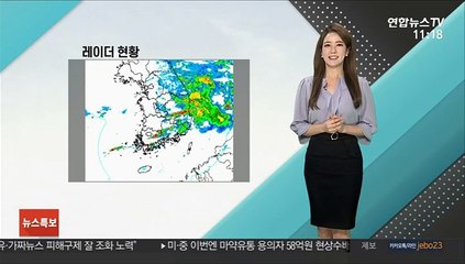 [날씨톡톡] 9월 첫 날에도 비…오후까지 영동, 남부 이어져
