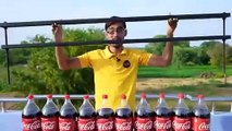 Coca-Cola VS Chain Saw Do Not Try This || Crazy XYZ ||_360P