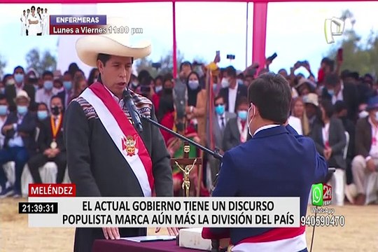 Congresistas cuestionaron al gobierno de Perú Libre por autodefinirse como los verdaderos peruanos