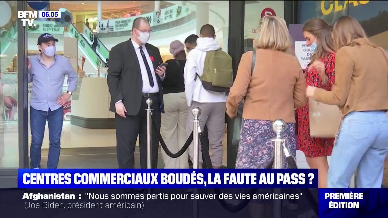 Quel impact a le pass sanitaire sur les grands centres commerciaux ?