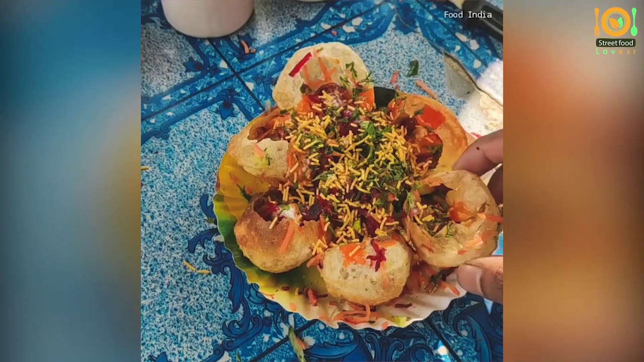 Dry Sweet PaniPuri  - Most Loving Indian Street Food