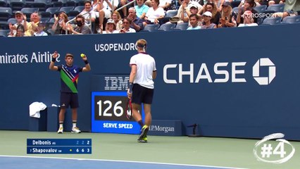 Le coup de grâce de Shapovalov, le coup de génie de Nishioka : Le top 5 de mardi