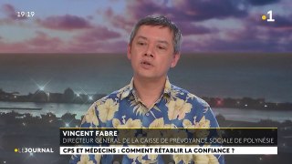 Invité du journal : Vincent Fabre, directeur générale de la caisse de prévoyance social de Polynesie