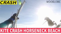 'Horseneck Beach: Kiteboarders COLLIDE While Surfing in Opposite Directions '