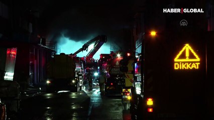 İkitelli Çevre Sanayi Sitesi'ndeki yangın kontrol altında