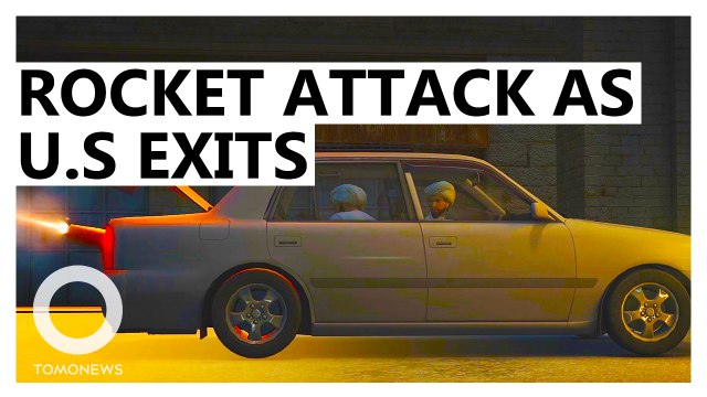 Rockets Fired at Airport and U.S. Drone Attack Kills Civilians as U.S. Completes Exit