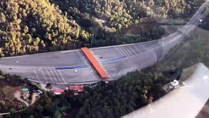 Circulació lliure a l'antic peatge de Santa Susanna/Pineda de Mar, a la C-32