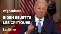 Afghanistan : Joe Biden rejette les critiques sur le retrait