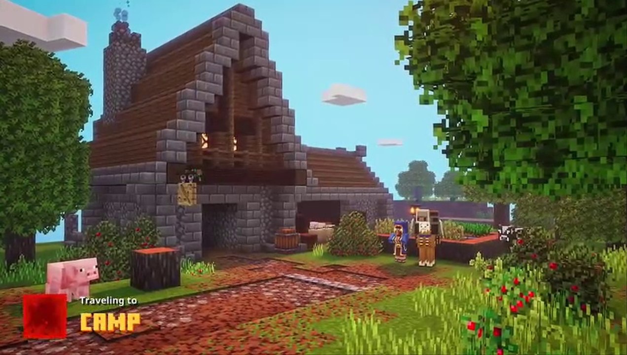 Minecraft Dungeons - Gameplay Walkthrough Part 1 - Tutorial (PS4)