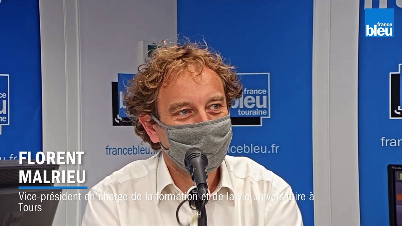 L'Invité France Bleu Matin est Florent Malrieu : Vice président  en charge de la formation à l’université de Tours