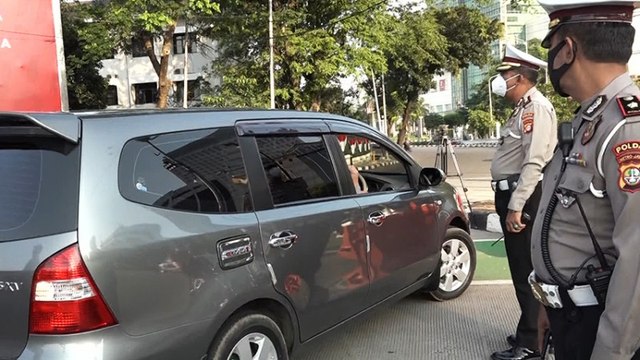 Pelanggar Ganjil Genap Selama PPKM Level 3 di Ibu Kota Dikenakan Sanksi Tilang