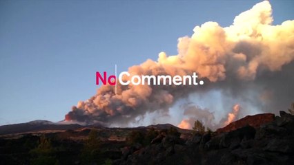 انفجار جديد لبركان إتنا فى إيطاليا مع استمرار عمل مطار كاتانيا