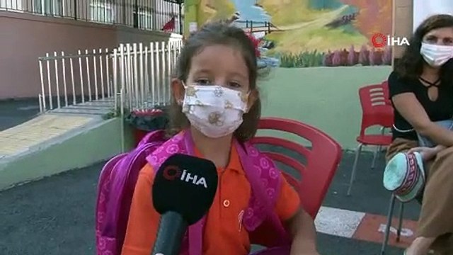 Anaokulu ve 1'nci sınıf öğrencileri yüz yüze eğitime başladı