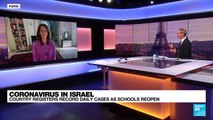 Israeli students return to school amid surge in Covid-19 cases