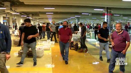 Av yasağı bitti, balık hali hareketlendi