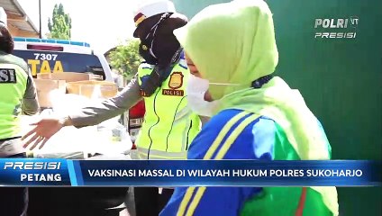 Ibu-Ibu di Sukoharjo Vaksin Covid-19 Dapat Bansos Berupa Tahu Tempe