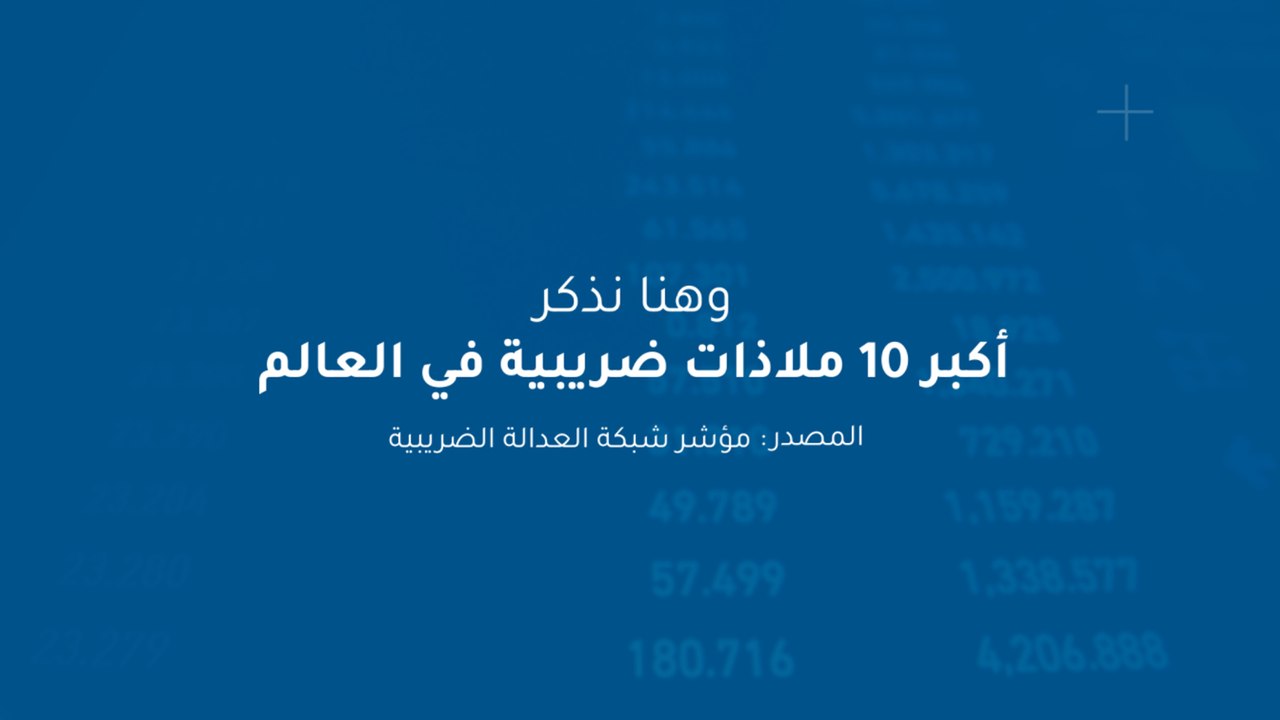 أكبر 10 ملاذات ضريبية خاصة في العالم‎‎