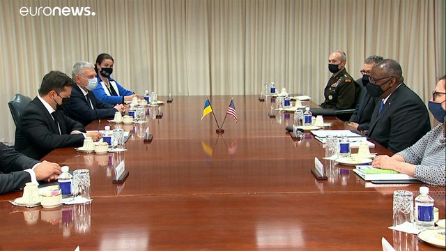 Владимир Зеленский посетил двух министров США