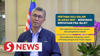 Zafrul: Feedback from all parties to be incorporated to produce ‘inclusive’ budget