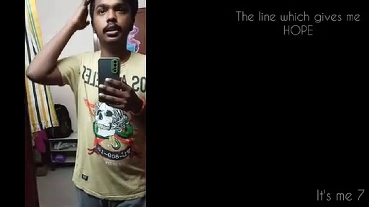 The line which gives Hope!!!