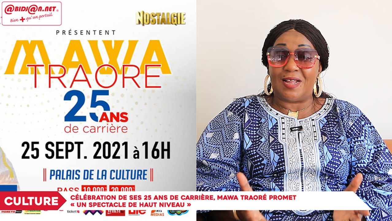 Célébration de ses 25 ans de carrière, Mawa Traoré promet « un spectacle de haut niveau »