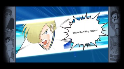 Captain Tsubasa - Four Knights of the Midnight Sun - Sweden One-Two Skill