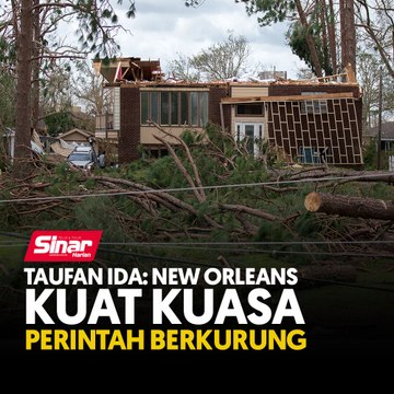 Taufan Ida: New Orleans kuat kuasa perintah berkurung