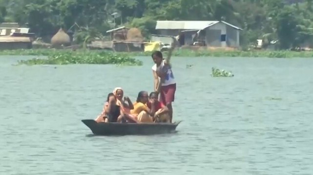 Flood fury wreaks havoc in Assam, over 2 lakh people affected