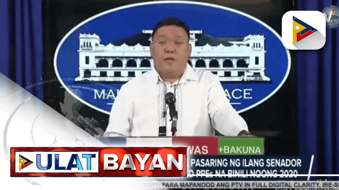 Palasyo, bumuwelta sa mga pasaring ng ilang senador ukol sa umano’y overpriced PPEs na binili noong 2020; Sec. Galvez at DBM, tiniyak na walang anomalya sa transaksyon sa pagbili ng PPE