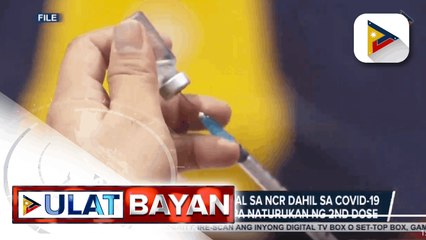 Download Video: Halos 80% ng mga naospital sa NCR dahil sa COVID-19, ‘di pa nabakunahan o ‘di pa naturukan ng 2nd dose; Kasalukuyang COVID-19 data sa Pilipinas, pasok pa rin sa projection ng pamahalaan ayon sa Palasyo