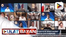 Sen. Gordon, iginiit na ilang senador na ang sumusuporta sa pagsasagawa ng imbestigasyon vs. Sen. Go; Sen. Go, bukas sa posibleng imbestigasyon ng senado kaugnay ng isyu sa bilyong pisong Covid-19 response fund