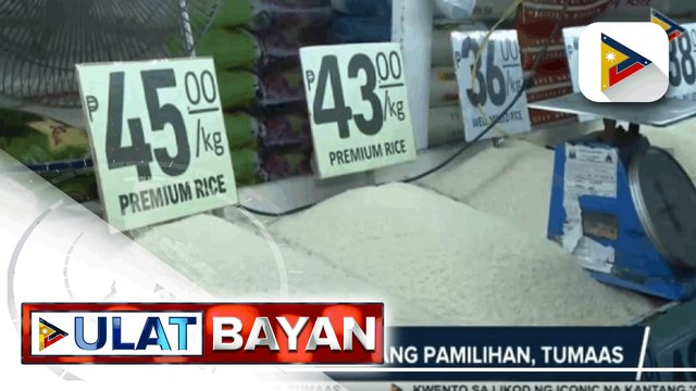 Presyo ng bigas sa ilang pamilihan, tumaas; Presyo ng gulay, higit P100 ang itinaas; Tag-ulan at lean months, dahilan ng pagsipa ng presyo ng gulay ayon sa Department of Agriculture