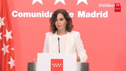 Ayuso continúa su batalla contra los impuestos: anuncia que se eliminarán las tasas propias