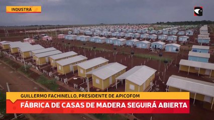 La fábrica de casas de madera seguirá abierta