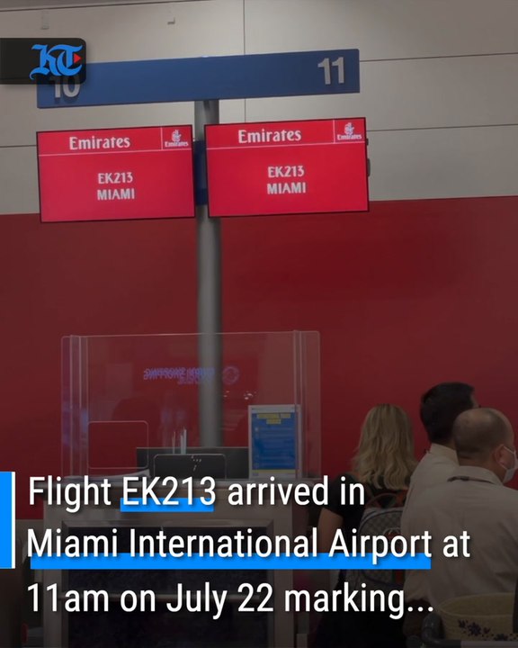 Emirates Launches Flights To Miami, First New Destination Since Covid Outbreak