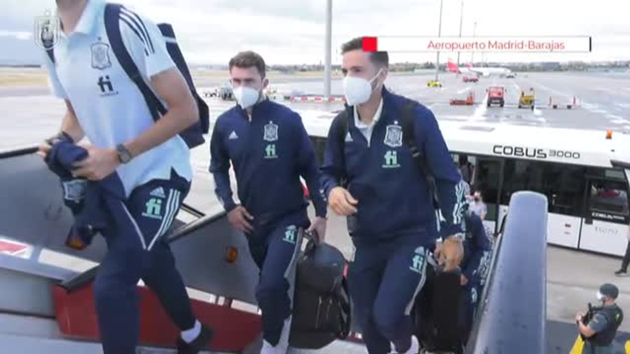 La Selección Española ya está en Estocolmo para jugar contra Suecia