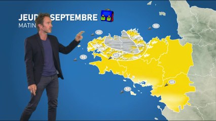 Bulletin météo pour le jeudi 2 septembre