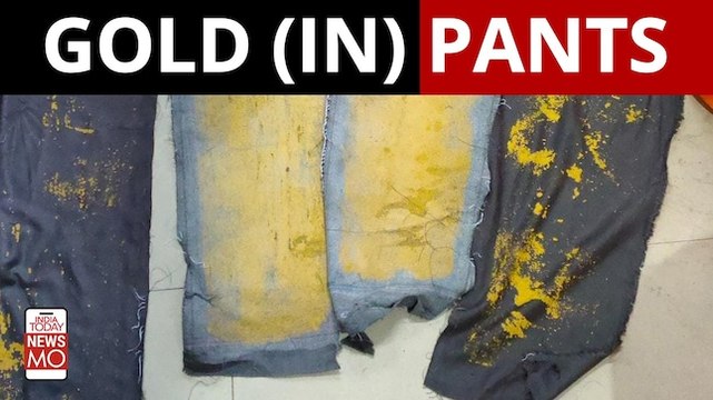 Gold worth Rs 14 Lakh Smuggled in Denims Caught at Kerala Airport