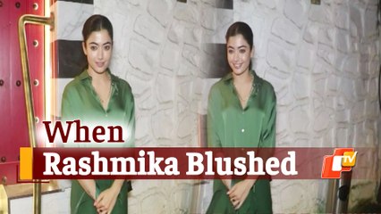Rashmika Mandanna Oozes 'Boss Lady' Vibes In All Green Pant Suit