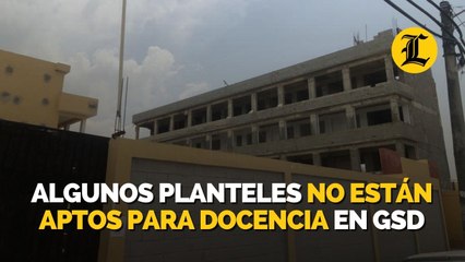 Algunos planteles no están aptos para docencia en GSD