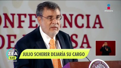 Julio Scherer dejaría su cargo como consejero jurídico de Presidencia