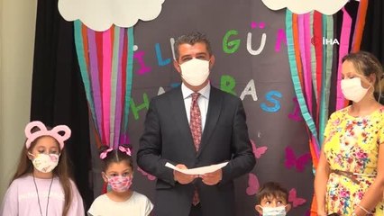 Minikler ilk kez okulla buluştu