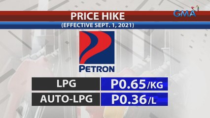 Taas-presyo sa LPG, Ipinatupad ng Petron ngayong araw | 24 Oras