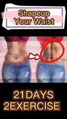 Shap up Your Waist In 21 Days with 2 Exercise  only on everytimemasti