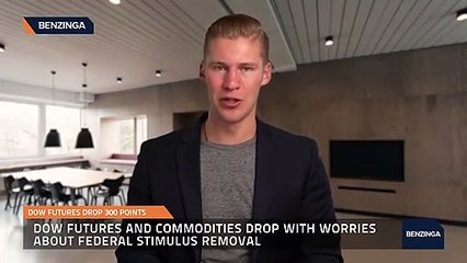 Dow Futures Drop 300 Points