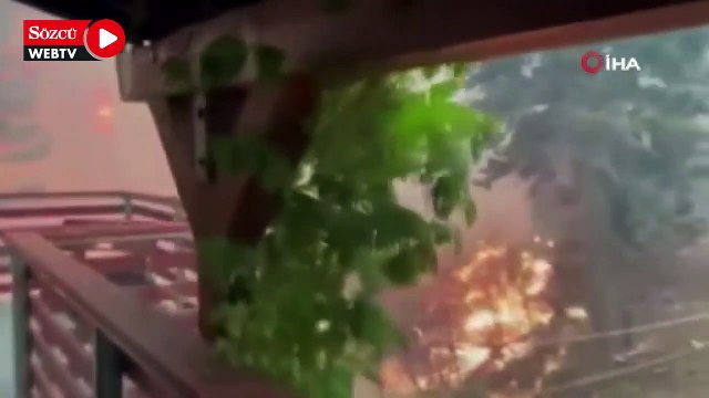 California'daki Caldor yangını 34 binden fazla yapıyı tehdit ediyor