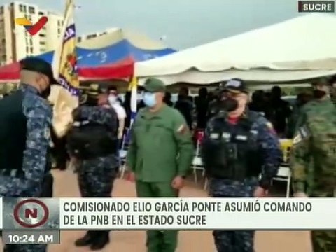 Sucre | Comando de la Policía Nacional Bolivariana estará a cargo del Comisionado Elio García Ponte