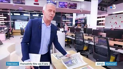 Télévision : la chaîne Franceinfo fête ses cinq ans sur le canal 27